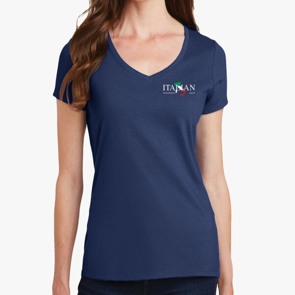 WOMEN'S FAN FAVORITE V-NECK TEE Thumbnail